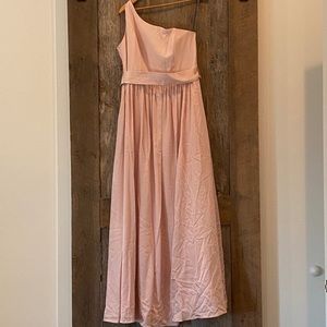 Vera Wang White Bridesmaid Dress Size 14